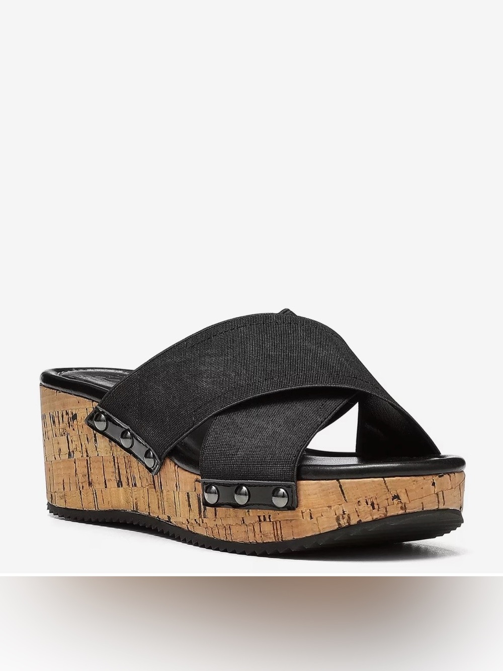 Donald J. Pliner Black Summera Sandal Size 8